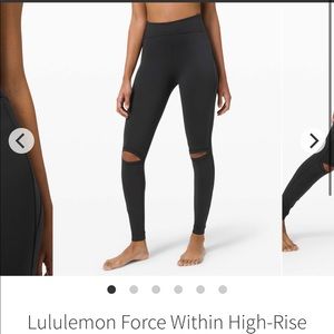 Lululemon Force Within High-Rise Tight 28"